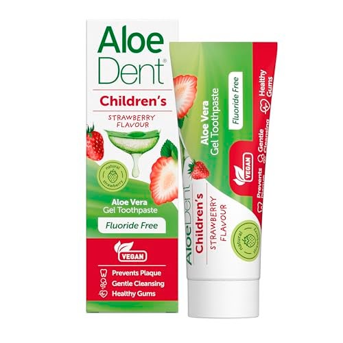 Aloe Dent معجون أسنان الأطفال من ألو دنت بنكهة الفراولة - 50 مل - Image 5