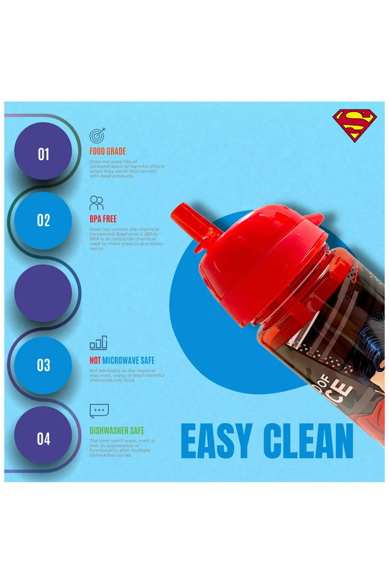 وارنر بروس. Warner Bros. Superman Superpower Water Bottle 750ml