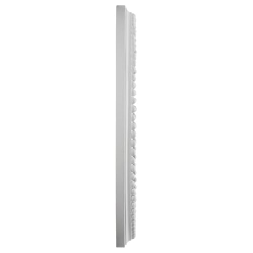 Ekena Millwork CM12BR Bradford Ceiling Medallion, 12 1/2"OD x 3 7/8"ID x 3/4"P (Fits Canopies up to 6 5/8"), Primed - Image 3