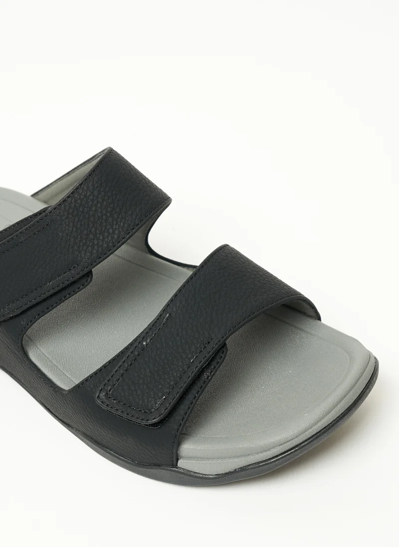 Geoomnii Traditional Arabic Sandals for Men – Comfortable Leather Slip-On Design – Perfect for Everyday Wear & Occasions-Olive