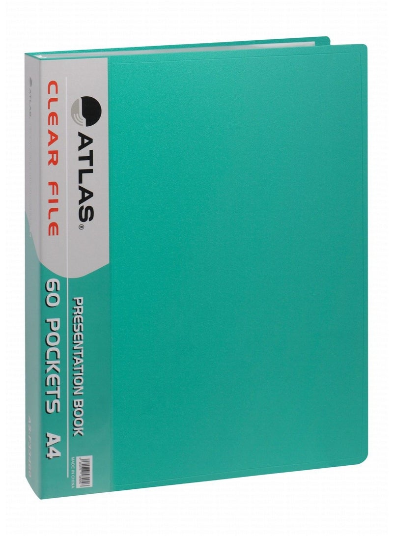 ATLAS كتاب عرض بـ 60 جيب بألوان متنوعة - Image 4