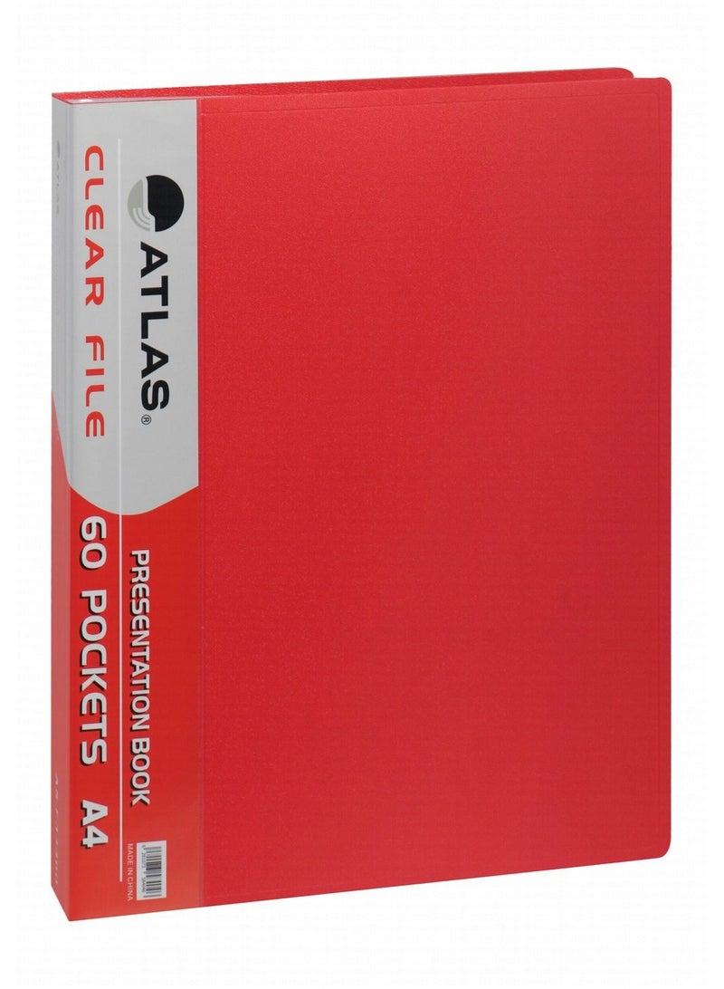 ATLAS كتاب عرض بـ 60 جيب بألوان متنوعة - Image 3