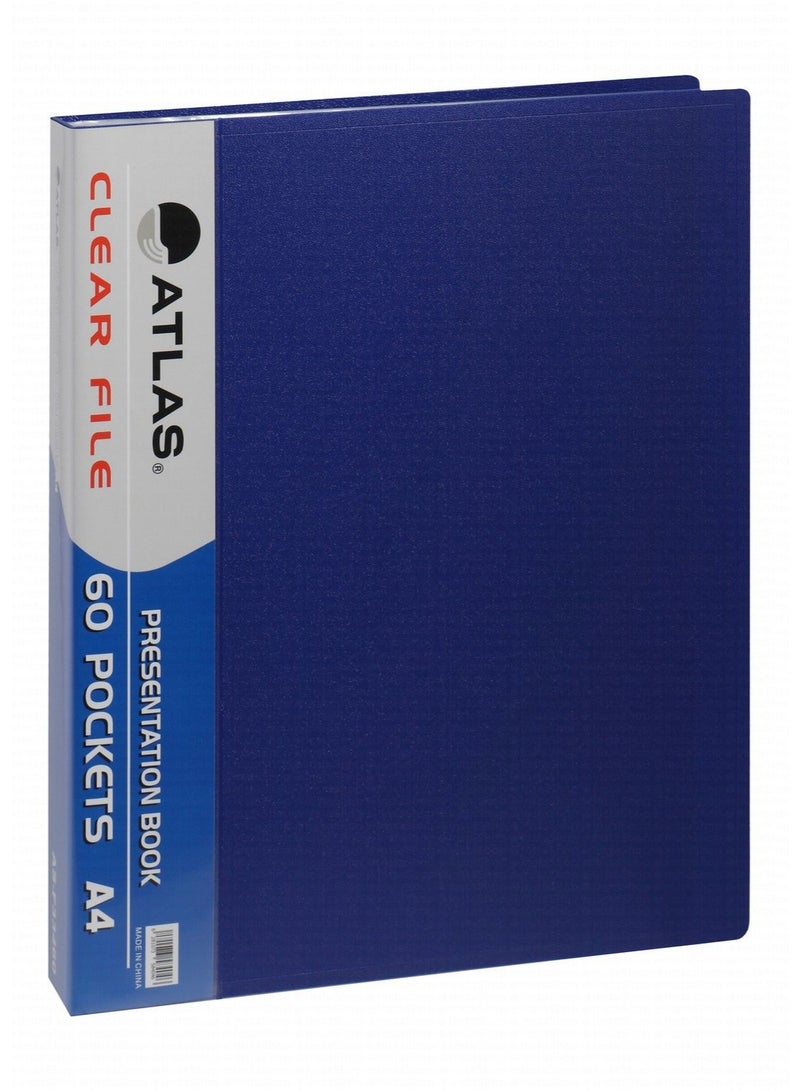 ATLAS كتاب عرض بـ 60 جيب بألوان متنوعة - Image 1