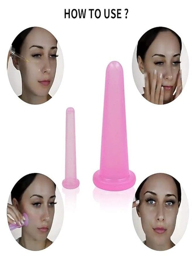 Omdariya Silicone Facial Cupping Set for Massage, Face, Body, Neck, Back, Eyes, Anti-aging - Image 4