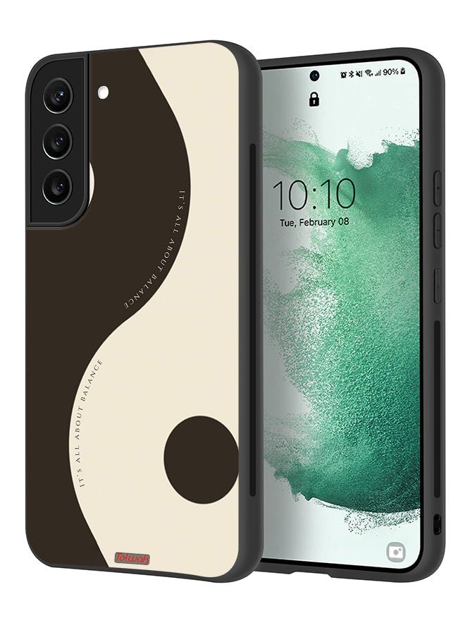 Tolwak Samsung Galaxy S21 FE 5G Protective Case Cover Its All About Balance - Image 1