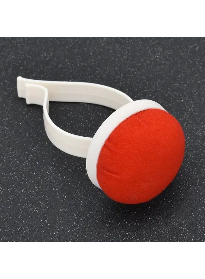 Red Ball Shaped Needle Pin Cushion For Sewing Craft Storage Holder Accessory - Image 3
