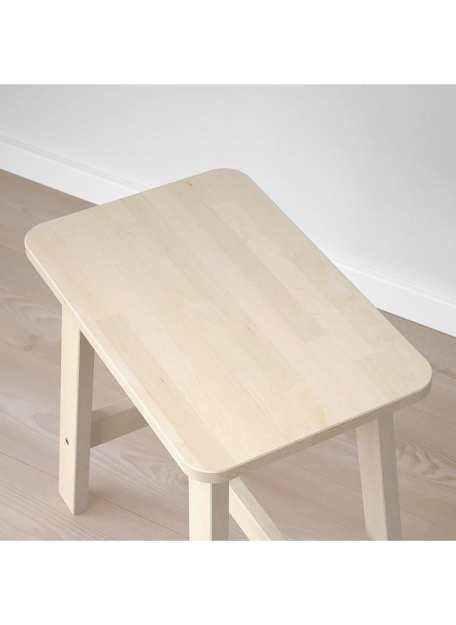 Beauenty Stool, birch, 45 cm  - Image 5