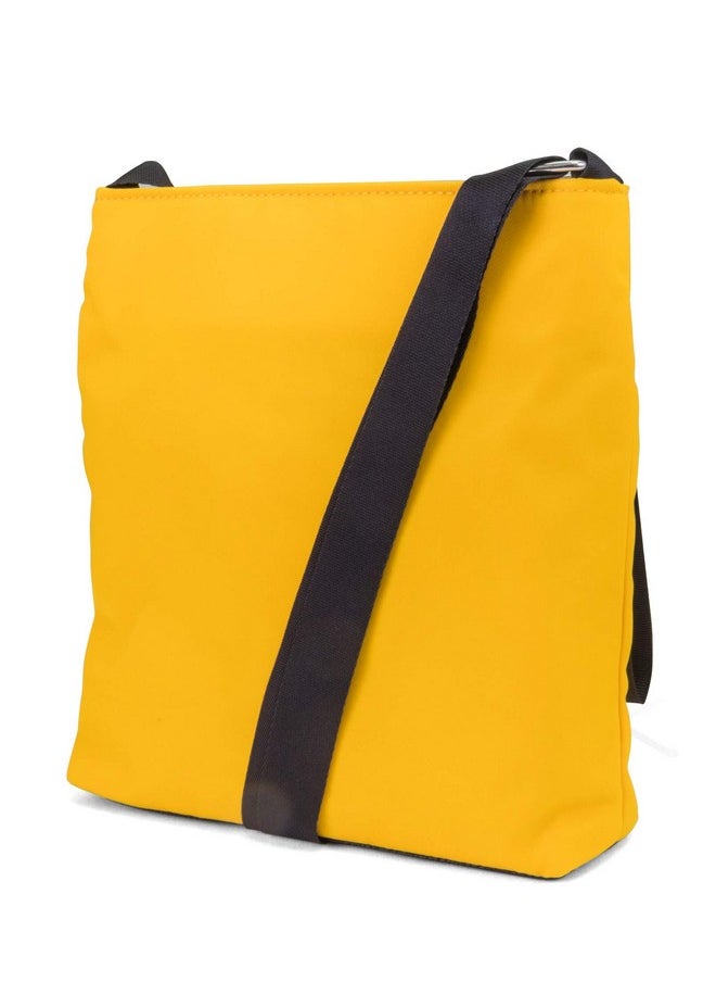 NAUTICA Cn1183 N70 Womens Diver Nylon Small Crossbody Bag Purse With Adjustable Shoulder Strap Cross Body Sunny (Yellow) One Size Us  - Image 4