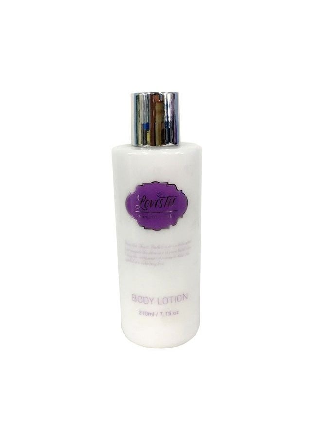 Lovestee Spa Gift Basket with Lavender Fragrance and Lilac Color - Bath and Body Set Includes Shower Gel, Body Lotion, Hand Lotion, Bath Salt, Flower Sponge and EVA Sponge  - Image 1