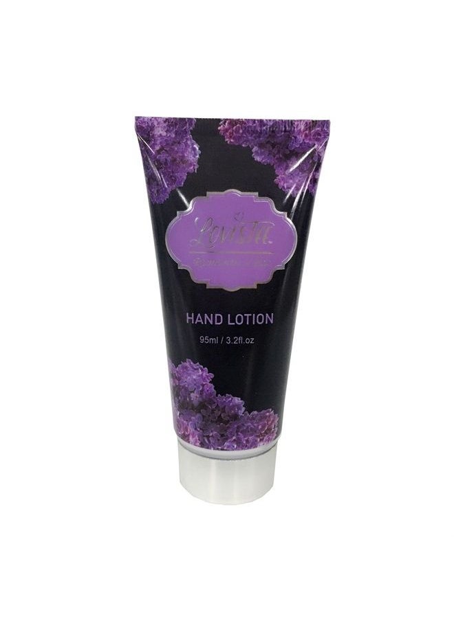 Lovestee Spa Gift Basket with Lavender Fragrance and Lilac Color - Bath and Body Set Includes Shower Gel, Body Lotion, Hand Lotion, Bath Salt, Flower Sponge and EVA Sponge  - Image 2