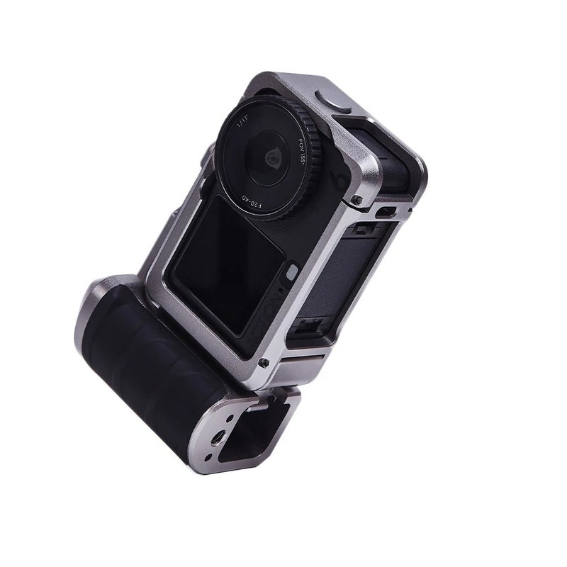 حامل قبضة فيلوج هولدر كومبو مضاد للاهتزاز مع قفص أرنب لكاميرا DJI Osmo Action 6 - Image 3