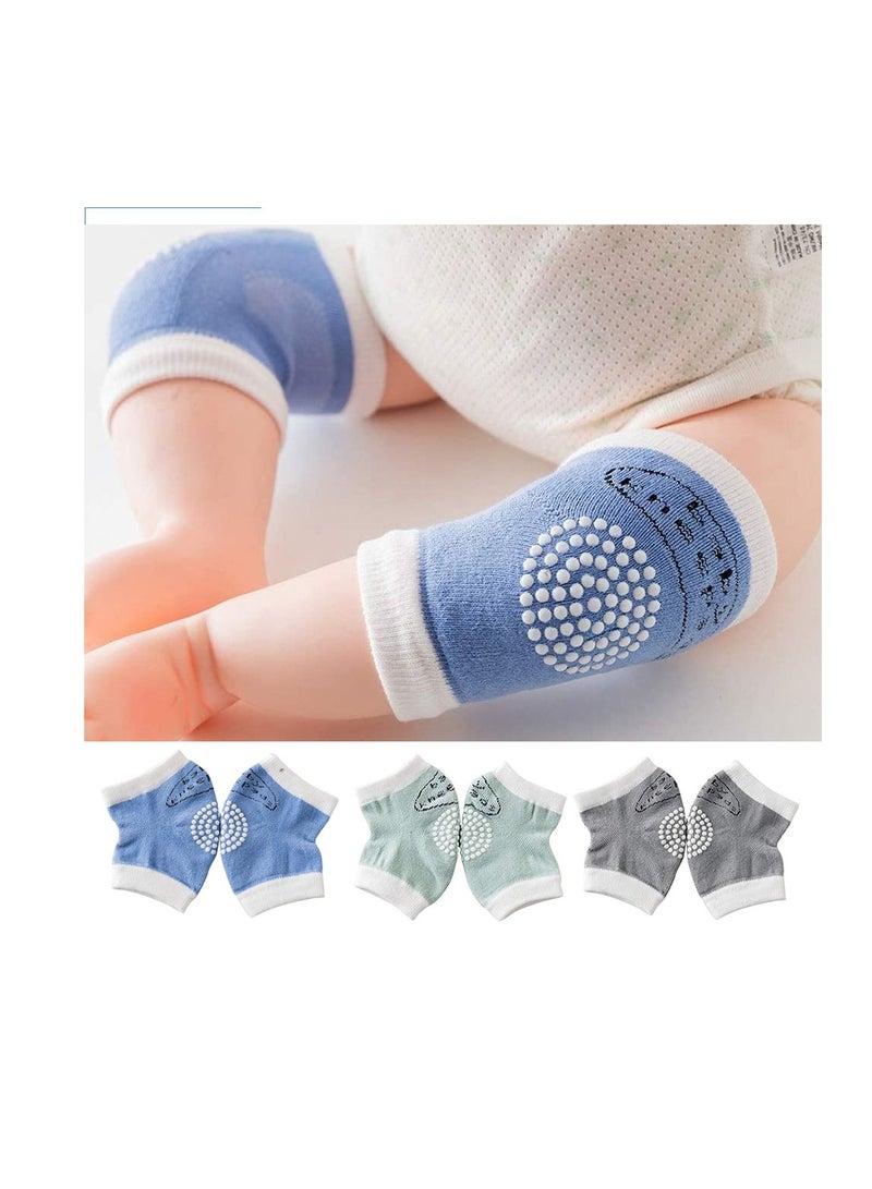 STAR BABiES Star Babies Combo Pack of 2 (Kids socks pack of 3, Baby Knee Pad Pack of 2) - White  - Image 4