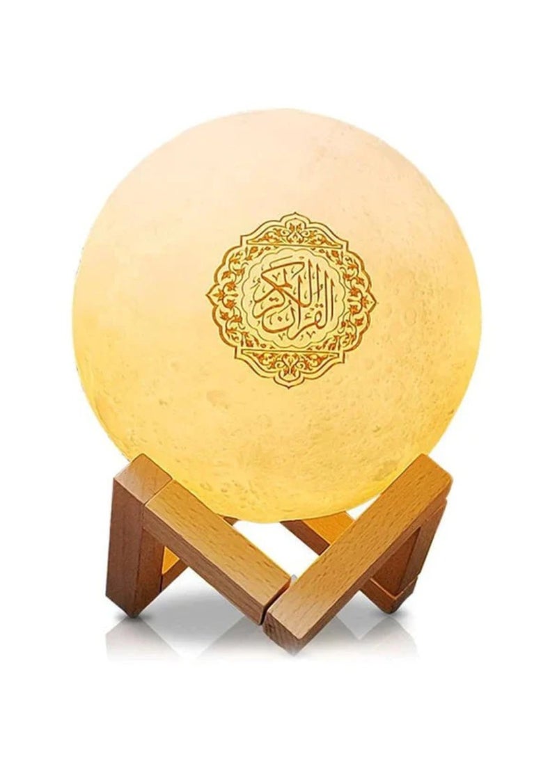 إيكوانتو مصباح القمر مصباح مكبر صوت للقرآن مصباح غروب الشمس مصباح للقرآن مصباح مكبر صوت بلوتوث قرآن كوبا مع التحكم في التطبيق والتحكم عن بعد مكبر صوت للقرآن سبعة ألوان متغيرة 8 جيجابايت - Image 2