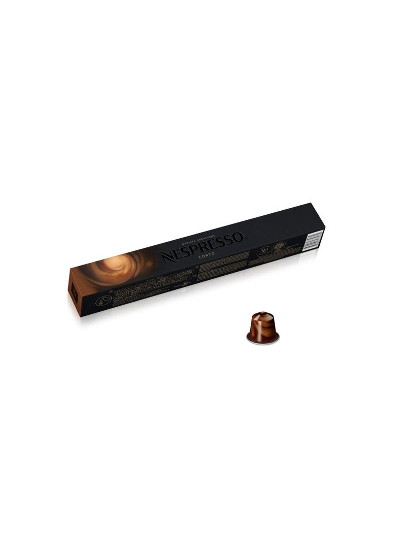 Nespresso Nespresso Original Line Corto Coffee Capsules - 10 Capsules