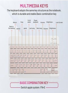 LIVVY Wireless Bluetooth Keyboard & Mouse Combo – Ultra-Slim, Rechargeable, Silent Typing, Compact & Portable for Android, Windows, Tablets & Phones(MULTI-COLOR)  - Image 3