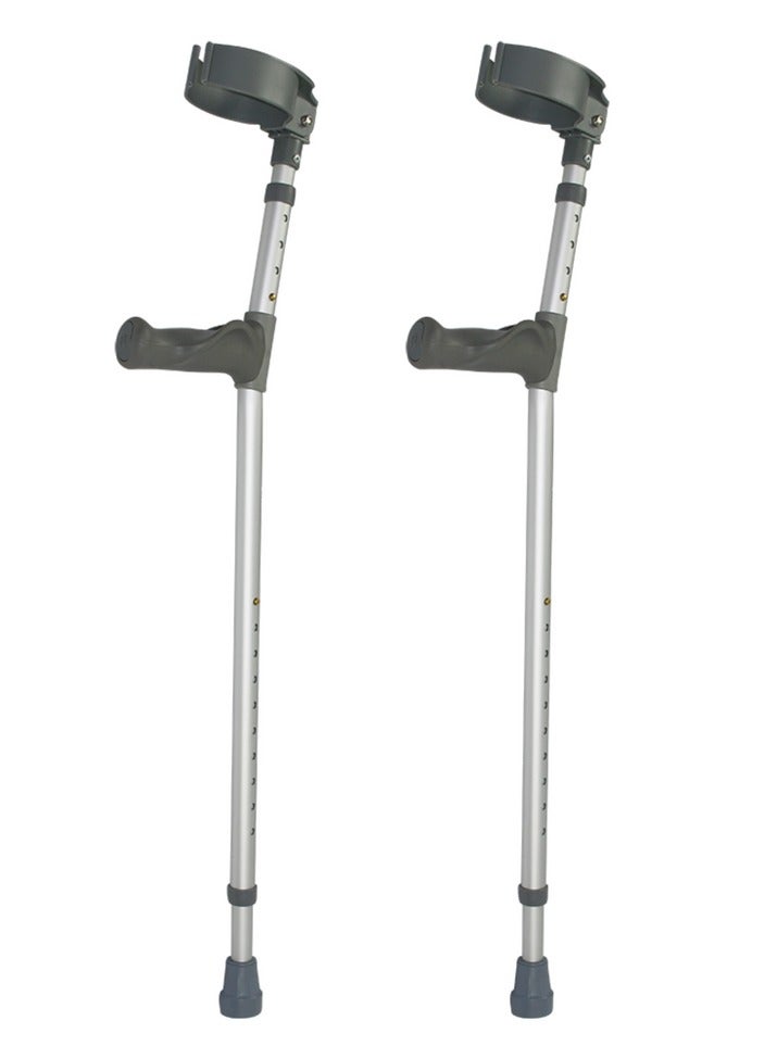 عكازات الساعد القابلة للتعديل من قطعتين