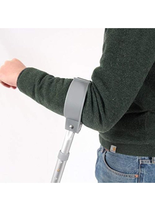 2-Piece Adjustable Forearm Crutches - Image 3