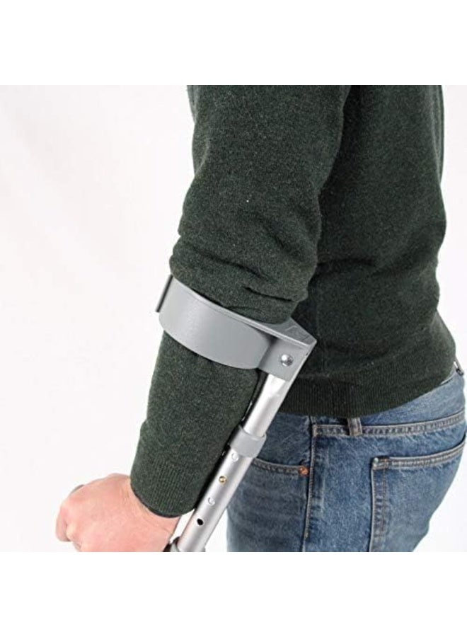 2-Piece Adjustable Forearm Crutches - Image 5