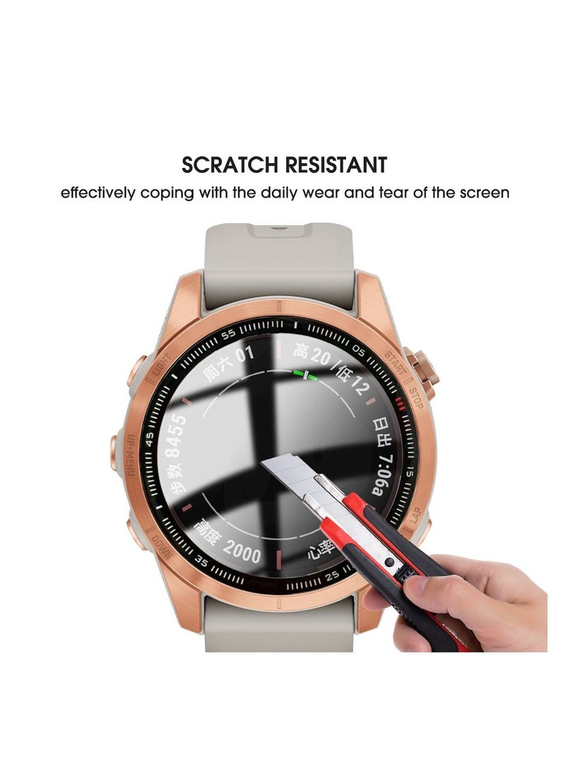 FITME 4 pcs 3D screen protector for Garmin Fenix 7x  - Image 5