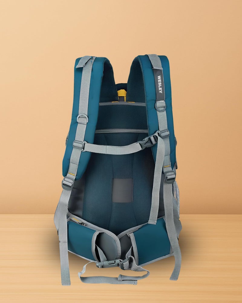 Wesley Spartan 45 Ltr Unisex trekking Rucksack Travel Backpack with Raincover and Internal Organiser - Image 3