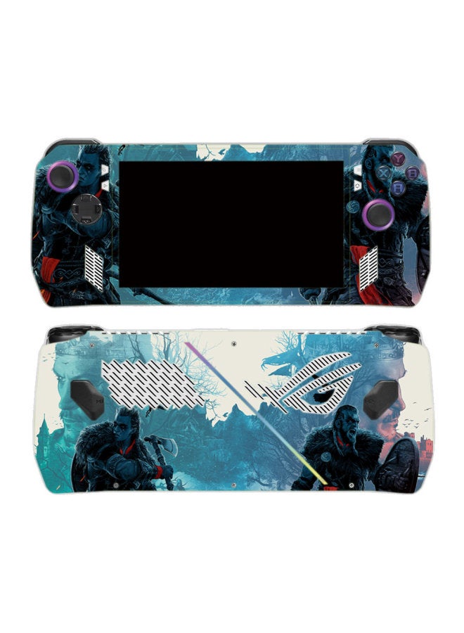 Loquat Applicable To Asus ROG Ally Game Handheld Stickers 7-inch Body Protective Film Biochemical Crisis-Color:Black TN-ROG-0273 - Image 1