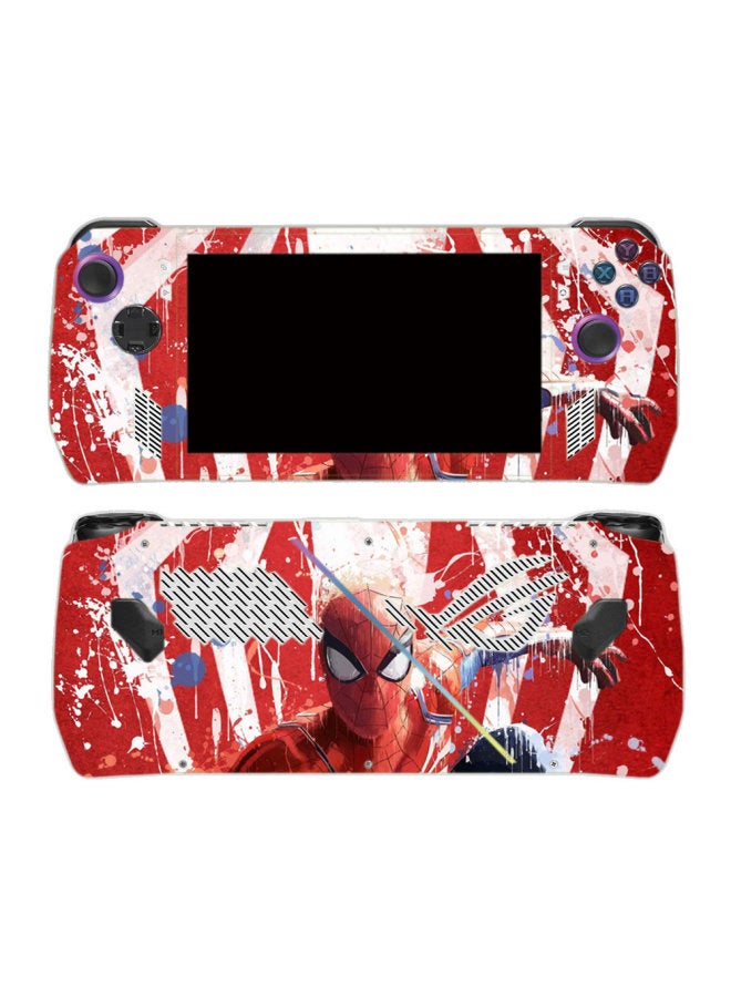 Loquat Applicable To Asus ROG Ally Game Handheld Stickers 7-inch Body Protective Film Biochemical Crisis-Color:Black TN-ROG-0273 - Image 2