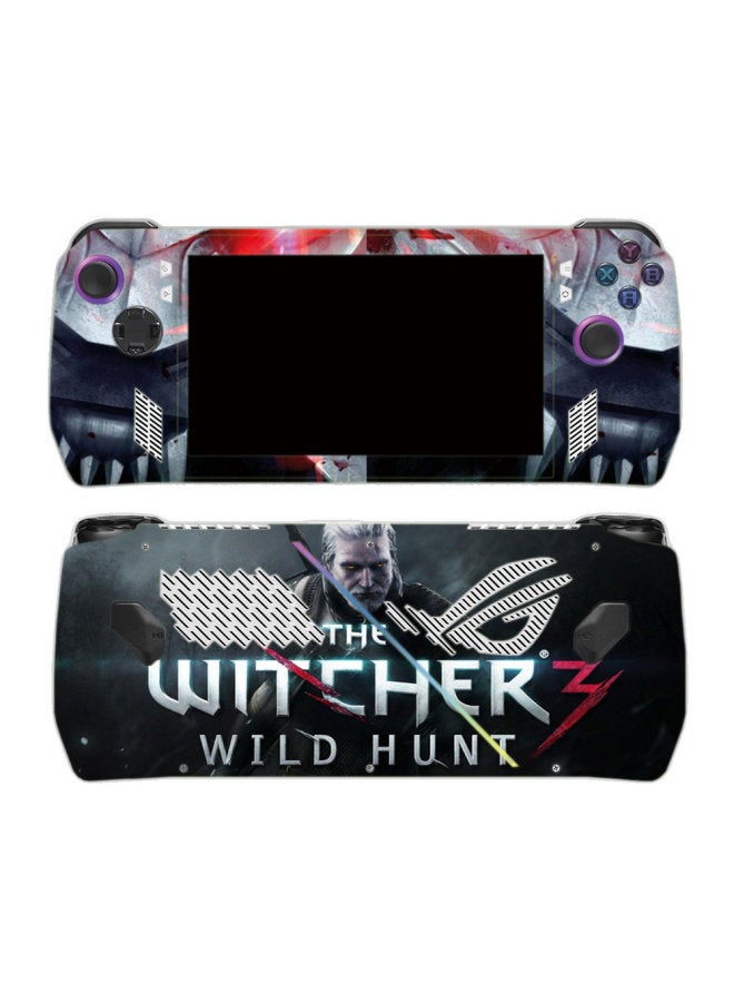 Loquat Applicable To Asus ROG Ally Game Handheld Stickers 7-inch Body Protective Film Biochemical Crisis-Color:Black TN-ROG-0273 - Image 5