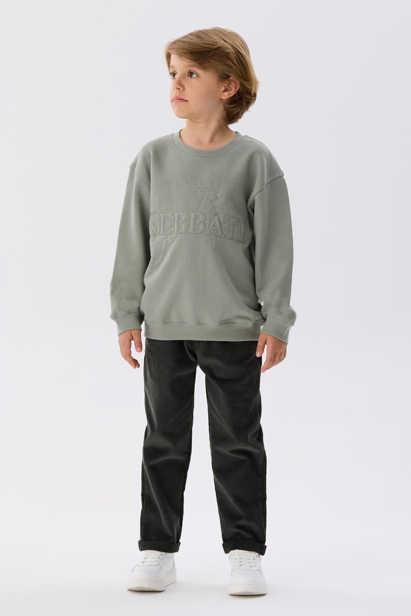 B&G Store Boy Beige Sweatshirt - Image 1