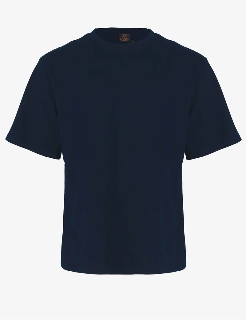 سفنتي فايف بيسيكس عبوة من  تي شيرت بقصة عادية