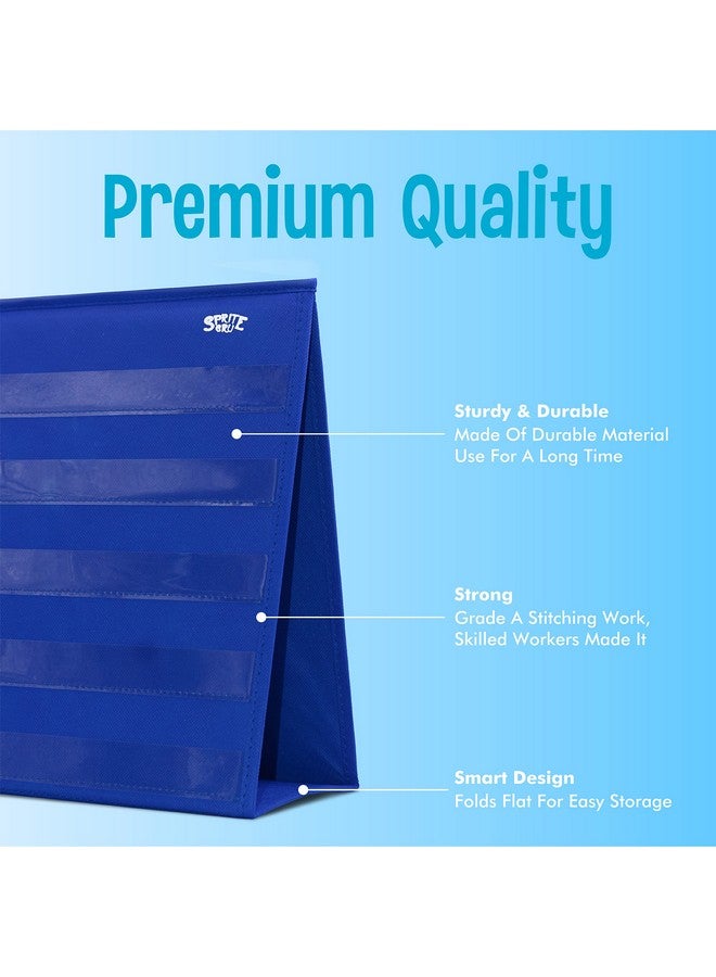 سبرايت جرو مخطط جيب لسطح المكتب، 120 بطاقة قابلة للمسح الجاف على الوجهين تتضمن 26 حرفًا مع صور و120 كلمة أولى، مخطط جيب قائم بذاته على سطح الطاولة للأطفال والمعلمين والفصول الدراسية للاستخدام المنزلي (13 × 12 بوصة) - Image 4