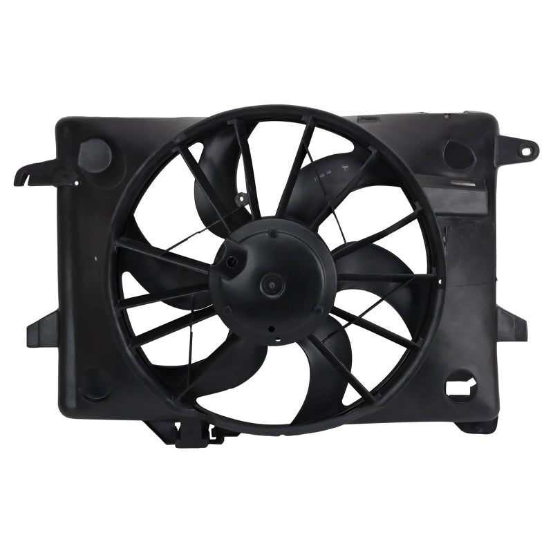 TRQ Radiator Cooling Fan Assembly Compatible with 19982000 Ford Crown Victoria Lincoln Town Car Mercury Grand Marquis FO3115110