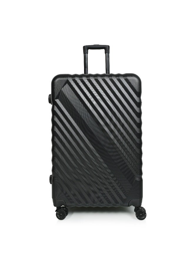 مورانو طقم شنط سفر لون اسود مكون من 3 حقائب أمتعة 4 عجلات - Image 5