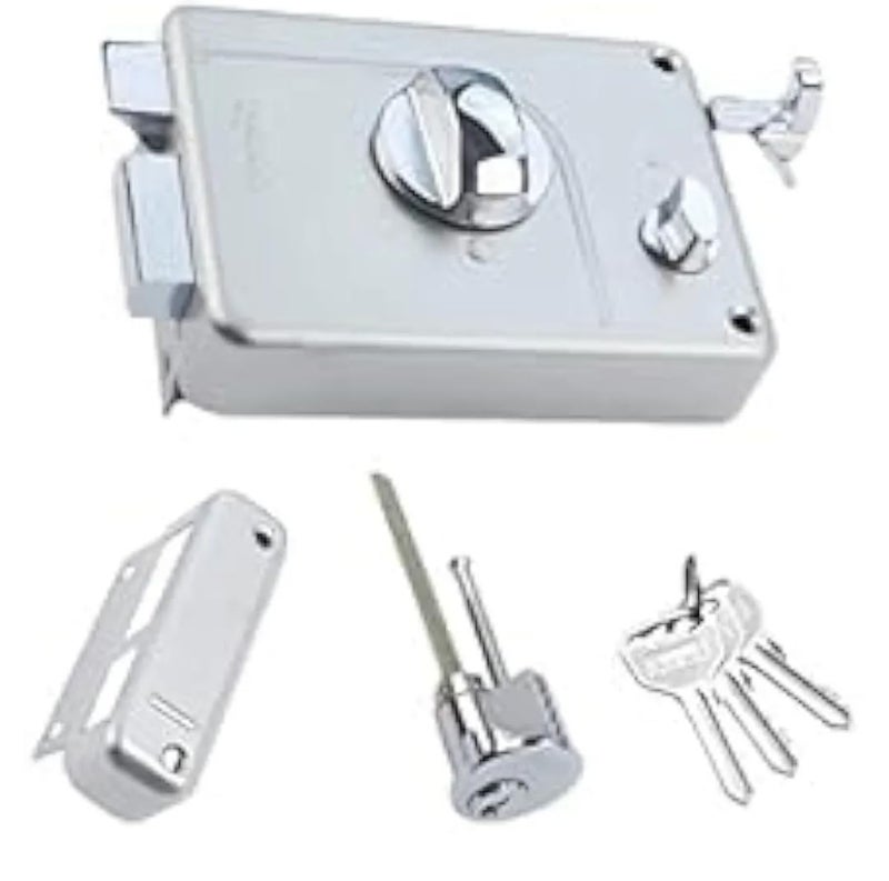 Mortise Key Lock Stainless Steel 1 Set Lock Over 7000 Combinations for SECURITY  - Image 2