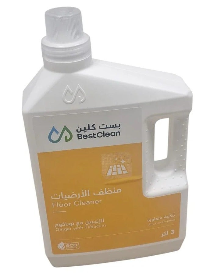 Best Clean Tobacom Floor Cleaner with Ginger - 3 Liters