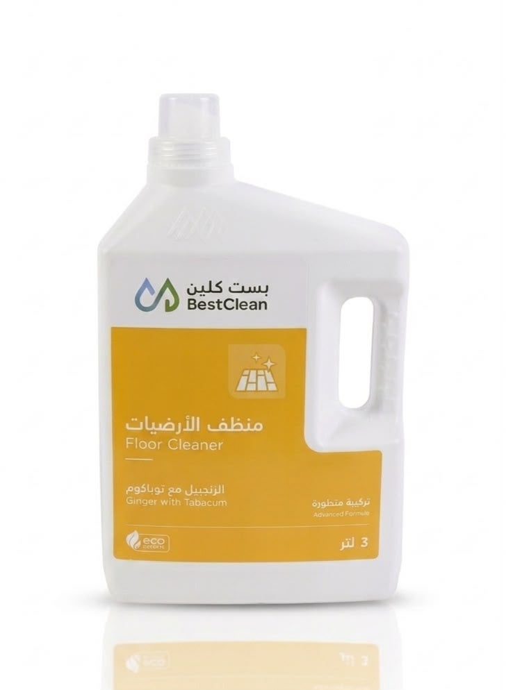 Best Clean Floor Cleaner with Ginger - 3 Liters - Image 1