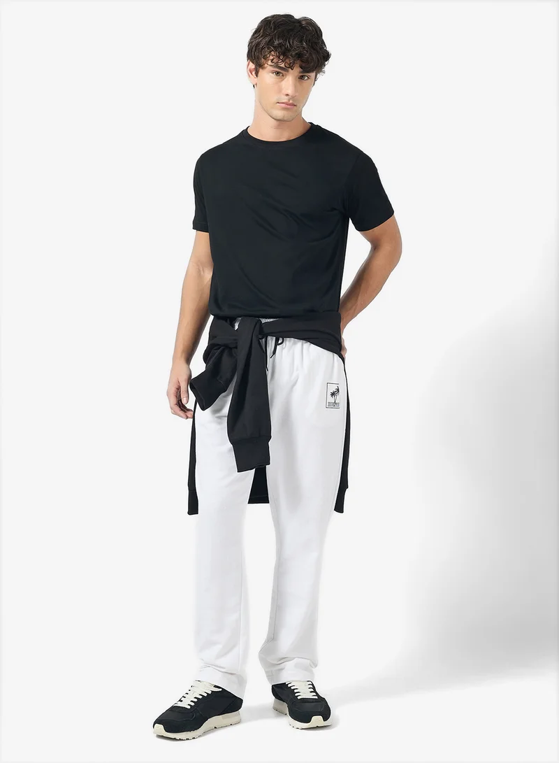 Seventy Five Basics Logo Design Relaxed Joggers