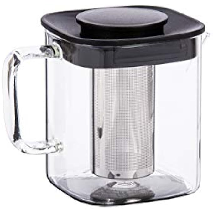 TALIONA Tea Pot Stainless Steel Filter With Plastic Lid 1000Ml Tl2213432 - Image 2