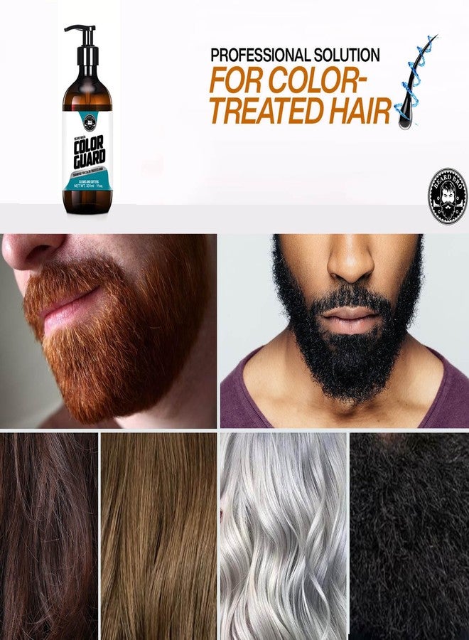 Beard Bro Color Guard Beard & Hair Wash for Men – Color Safe Shampoo for Color-Treated Hair & Beard – Hydrating Cleanser That Preserves Hair Dye – 11oz - Image 4