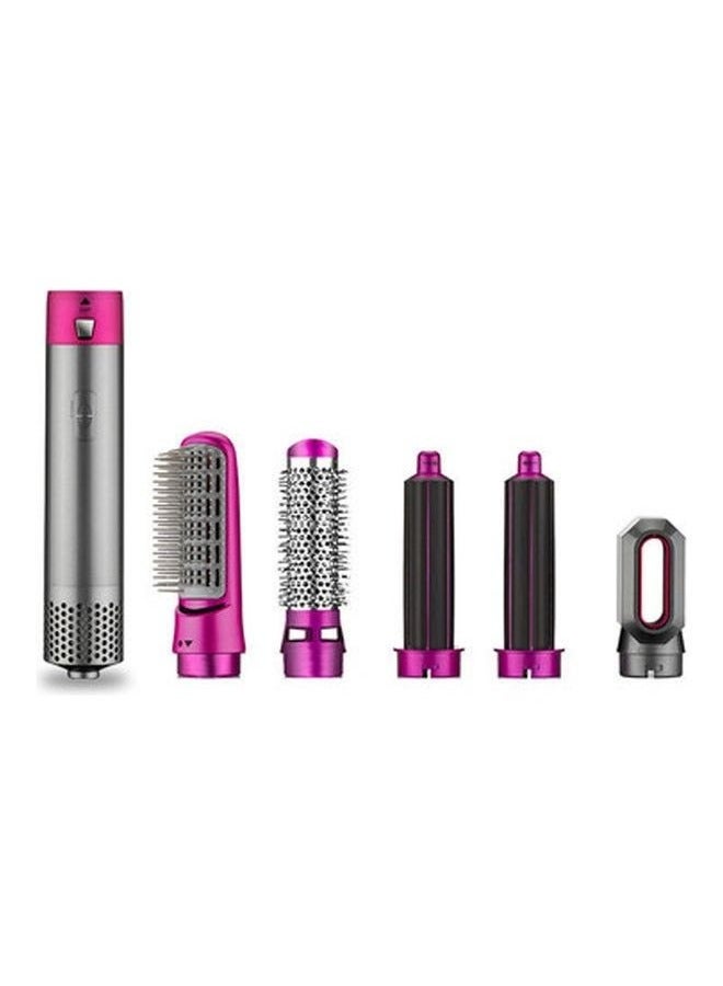 TIGER 4-in-1 Hair Dryer Styling Tool with Straightener, Curler, Volumizer & Blow Dryer in Elegant Pink | Multi-Functional Hot Air Brush Kit for Salon-Quality Styling at Home | Fast Dry, Anti-Frizz, Ionic Technology | Hair Styler for Women - Image 1