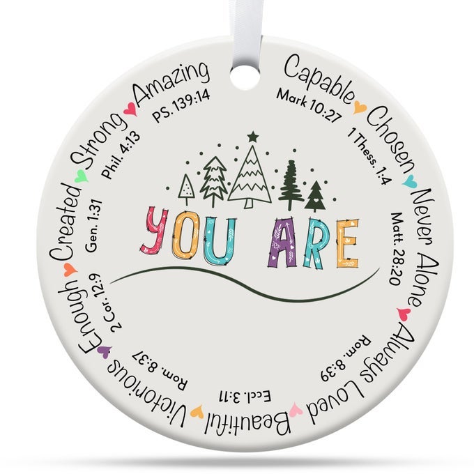 CHRISTIAN GIFTS FOR WOMEN BIRTHDAY RELIGIOUS BEST FRIEND BFF FRIENDSHIP SPIRITUAL CATHOLIC MOTIVATIONAL GIFTS FOR WOMEN GIRLFRIEND CHRISTMAS CERAMIC ORNAMENT