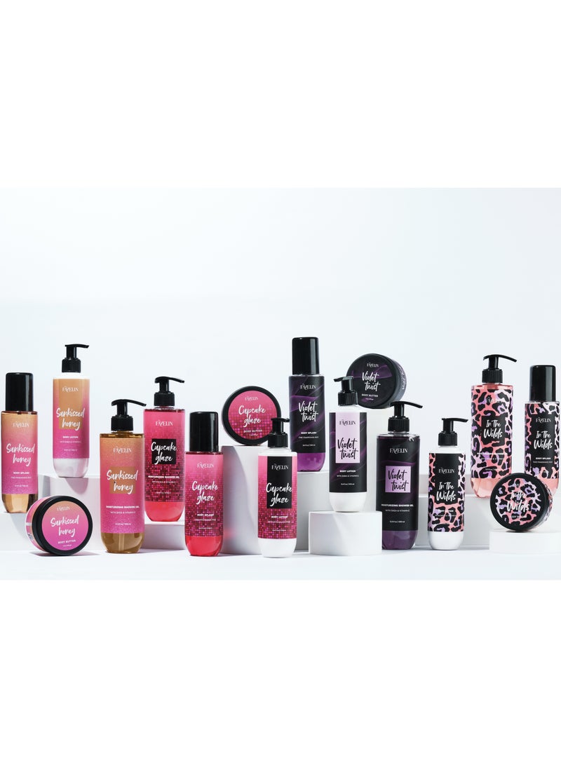 favelin Violet Twist Body Lotion 250 ML - Image 3