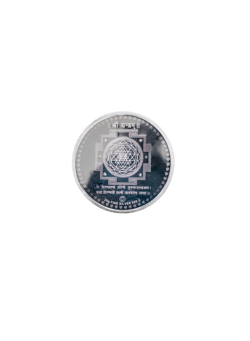 Kannan Jewels 999 Pure Silver Goddess Laxmi Collectible Gift Coin 20g - Image 2