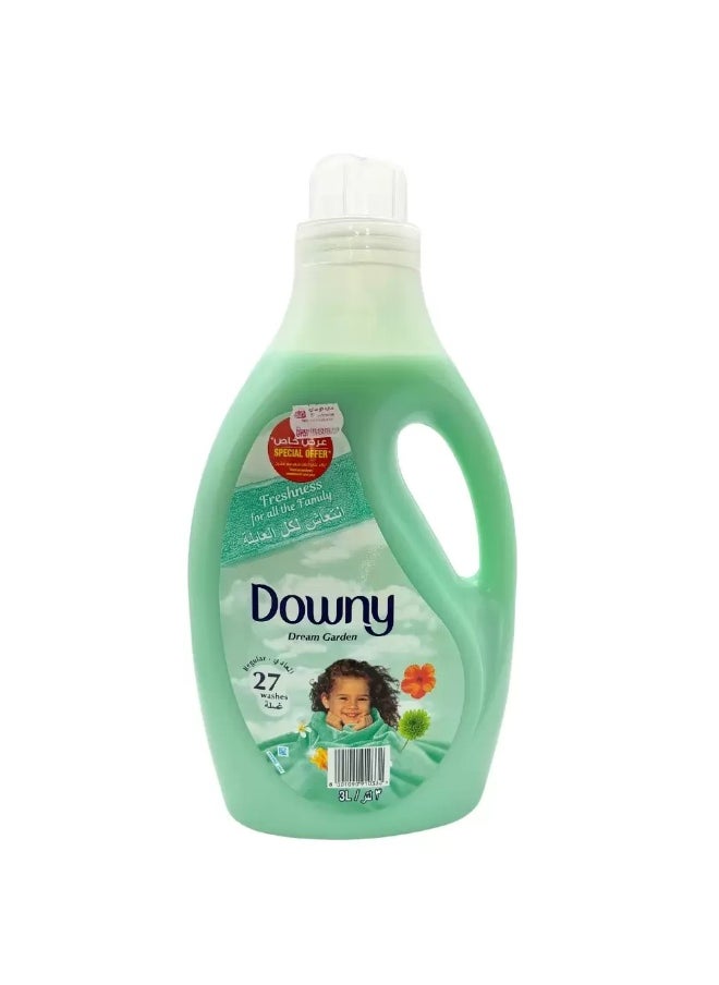 Downy Downy Dream Garden Concentrated Fabric Softener- 3Ltr  - Image 1