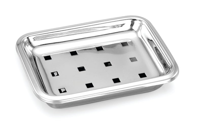 JVL حامل صابون من الفولاذ المقاوم للصدأ JVL (حامل صابون مستطيل) - Image 1