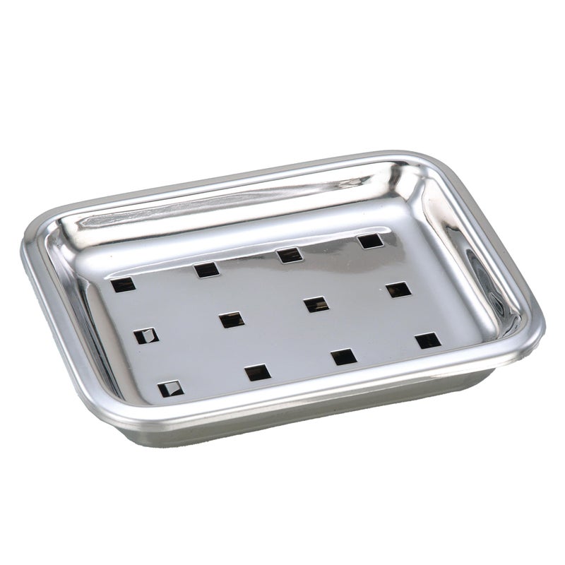 JVL حامل صابون من الفولاذ المقاوم للصدأ JVL (حامل صابون مستطيل) - Image 2