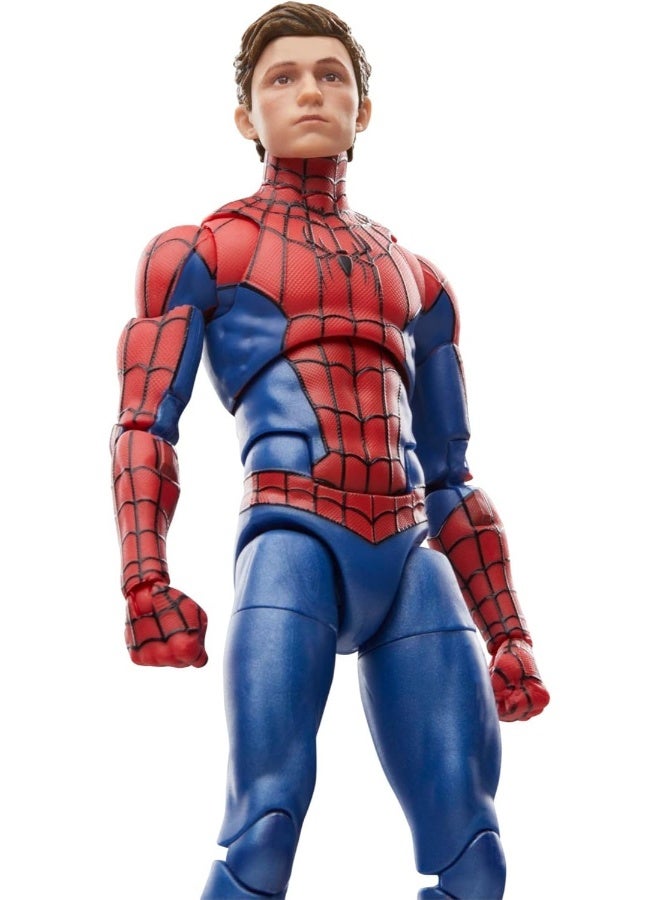 Metoo Spider Man Figure Posable Peter Parker Action Figure Marvel Superhero Collectible Model Toy Articulated Display Statue Gift For Teens And Collectors Red - Image 5