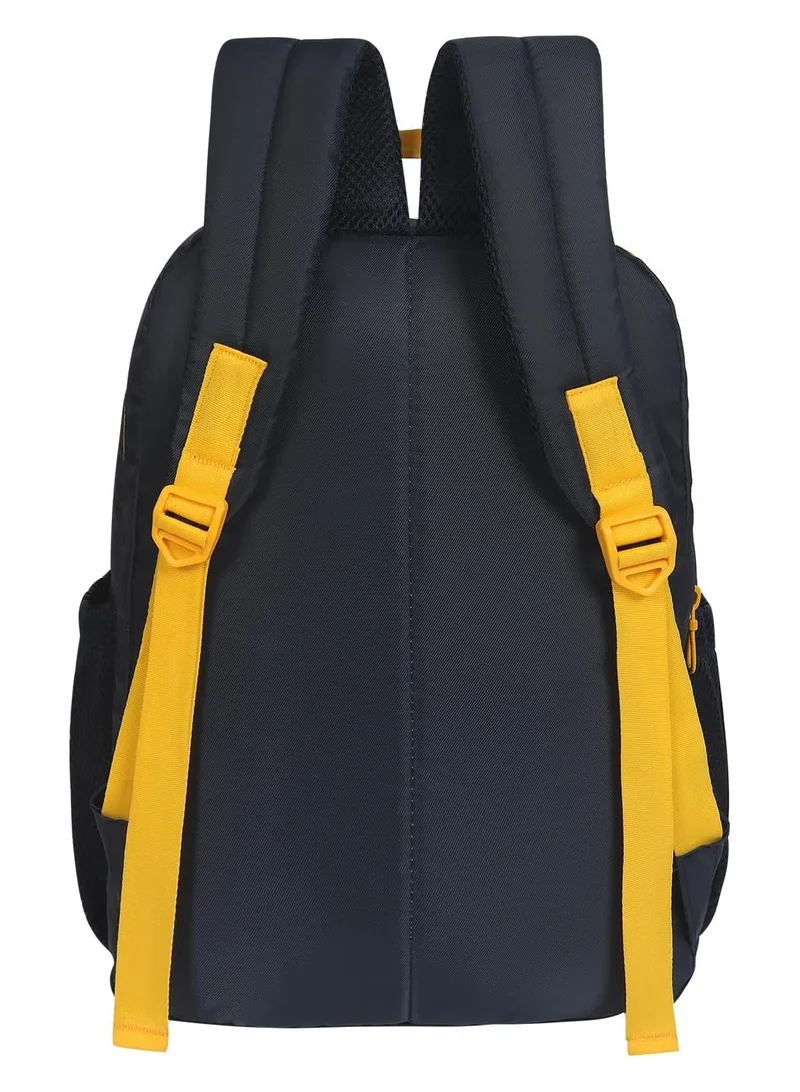 ايروباج AEROBAG Alpha 17 Ltrs Yellow/Navy blue Stylish & Trendy |Water Ressistant |School Backpack For Baby | Kids | Boys & Girls (1 to 3 Year)