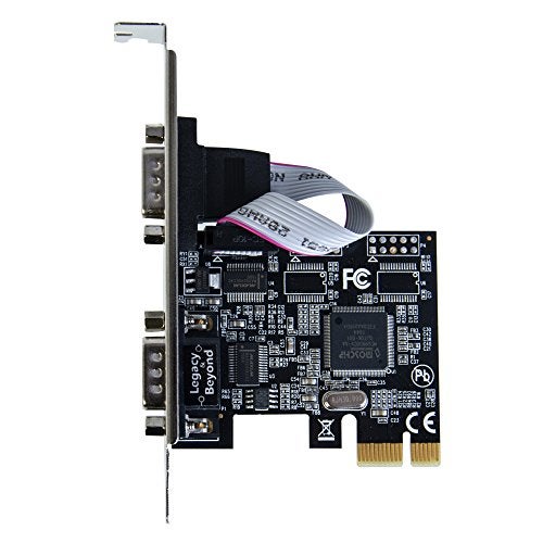 SIIG Legacy and Beyond Series 2 Port (Dual) Serial / RS-232 PCIe Card with 16C550 UART - Image 4