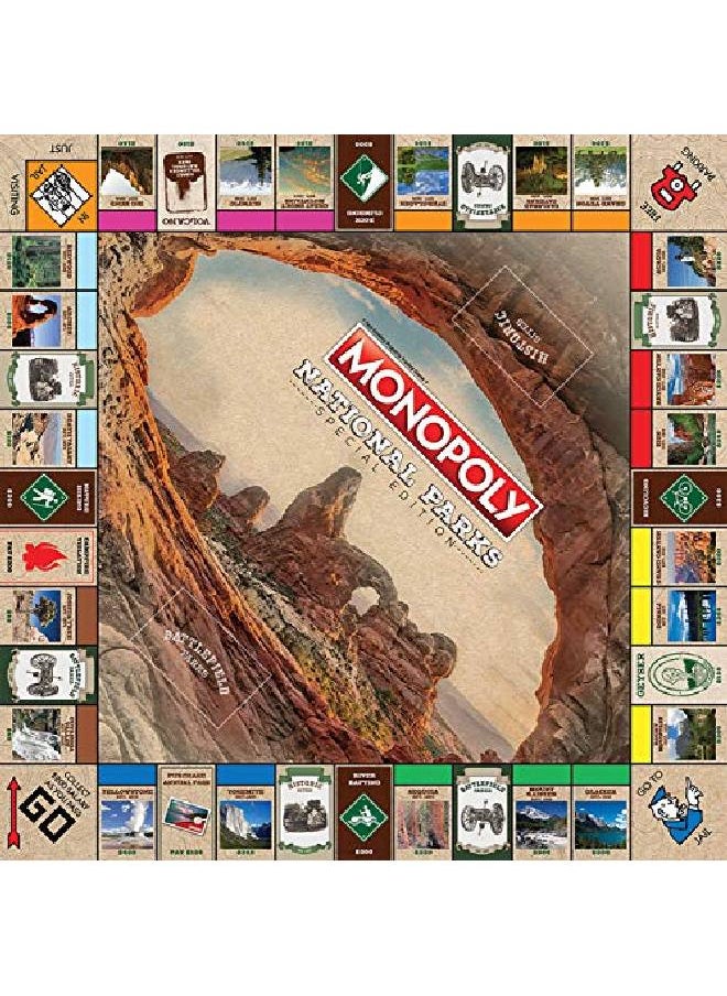 USAopoly Monopoly National Parks 2020 Edition ; Featuring Over 60 National Parks From Across The United States ; Iconic Locations Such As Yellowstone Yosemite Grand Canyon And More ; Licensed Monopoly Game  - Image 4