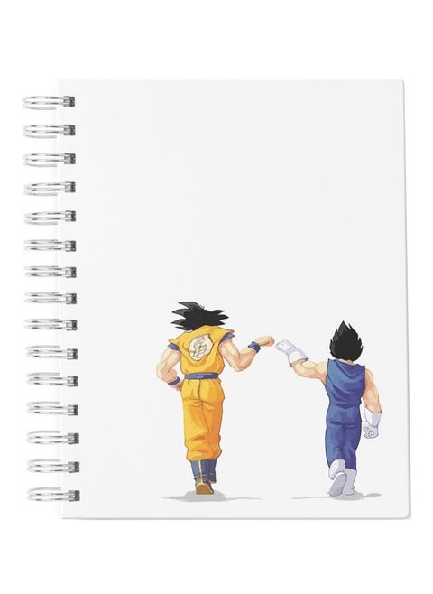 Dragon Ball Z Printed Hardcover Spiral Notebook